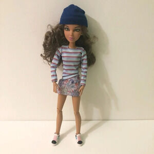 Liv Doll Katie with Brunette Wig with  Hat Articulated Doll